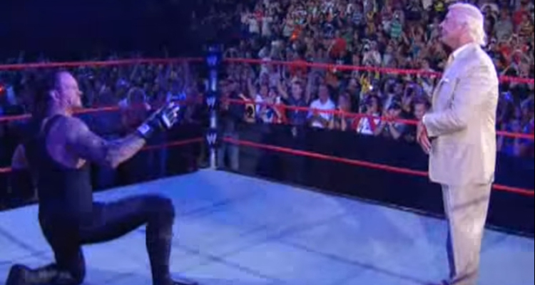 N.15 : The Undertaker rend hommage à Ric Flair (31 mars 2008)