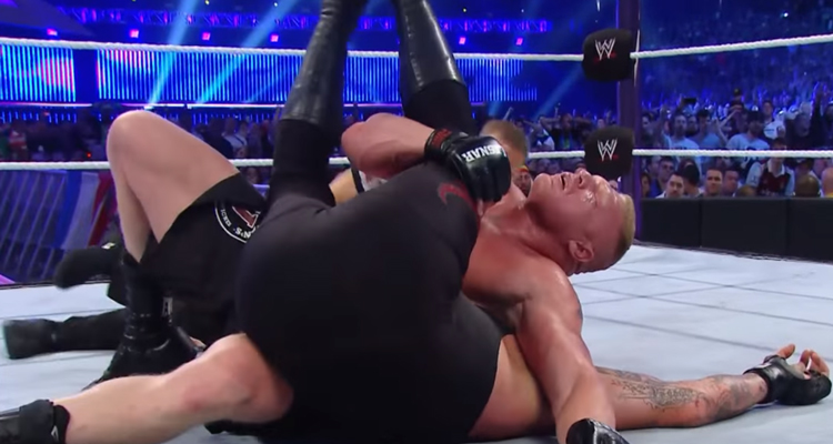 N.2 : Brock Lesnar brise la Streak d’Undertaker (6 avril 2014)