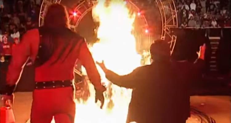 N.7 : Kane brûle vivant The Undertaker (18 janvier 1998)