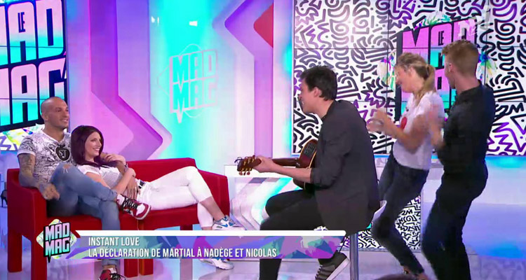 Mad Mag : Martial fait une déclaration à Nadège et Nicolas devant 400 000 fans 
