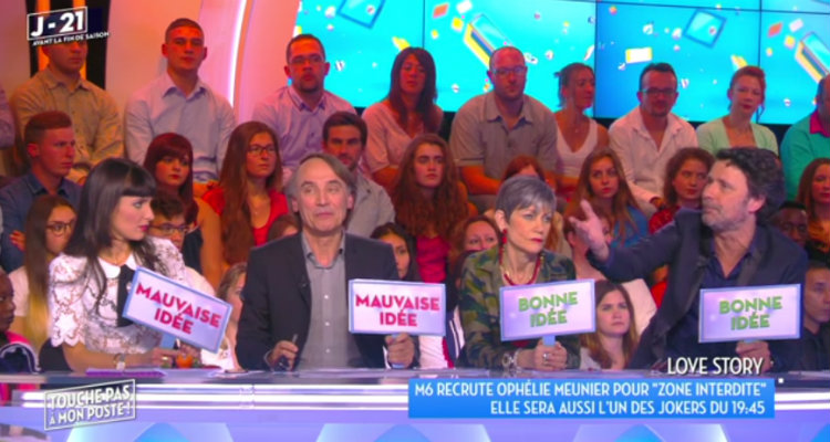 Touche pas à mon poste : Ophélie Meunier choisie par M6 « pour sa plastique » selon François Viot, Julien Courbet en baisse