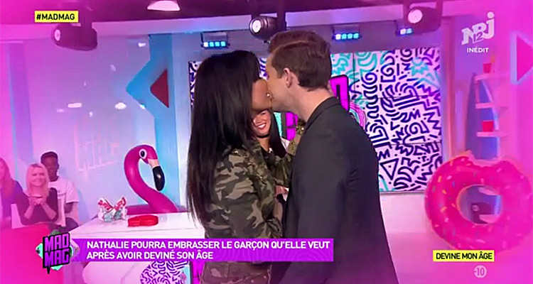 Mad Mag : Ayem Nour anime un « Guess my age », Nathalie embrasse Julien Castaldi devant 300 000 fans