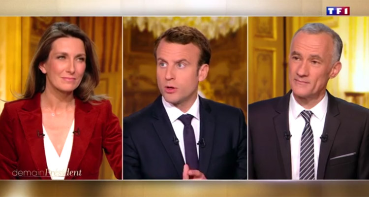 Demain Président : Emmanuel Macron fait décoller les audiences et offre le leadership à TF1