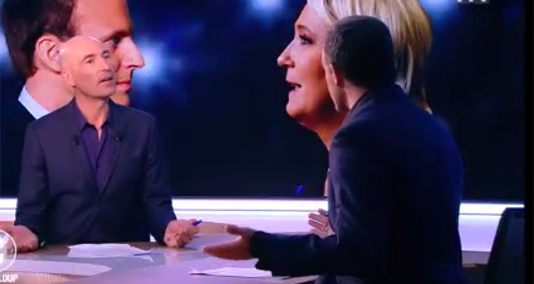 C’est Canteloup : Nicolas Canteloup s’amuse du duel Macron / Le Pen, audiences au top pour Nikos Aliagas 