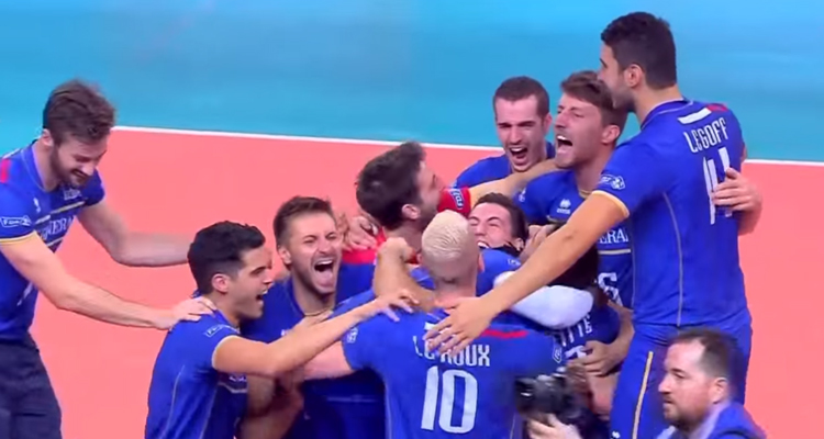 Volley hommes : du dimanche 7 août au dimanche 21 août – 18h15 finale (France Ô)