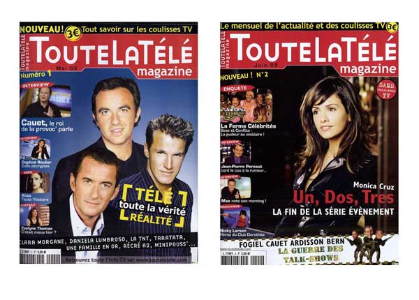 La déclinaison via Toutelatele magazine