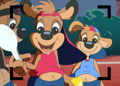 Kangoo juniors Dessins animés TV Toutelatele