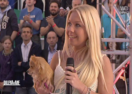 Ophélie, une candidate qui a du chien !