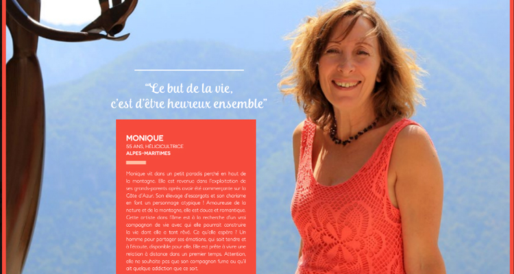 Monique, 55 ans / Alpes-Maritimes