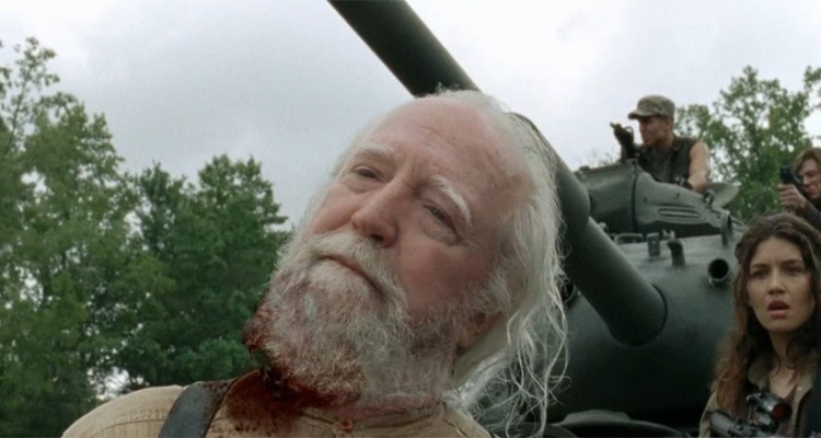 Le gouverneur tue Hershel