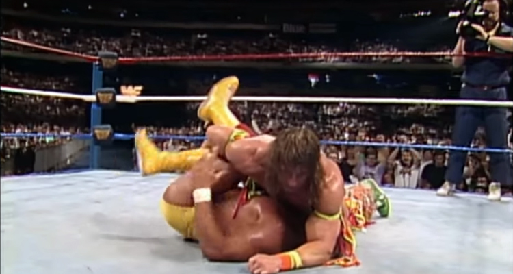 8 - Hulk Hogan VS The Ultimate Warrior : Wrestlemania VI