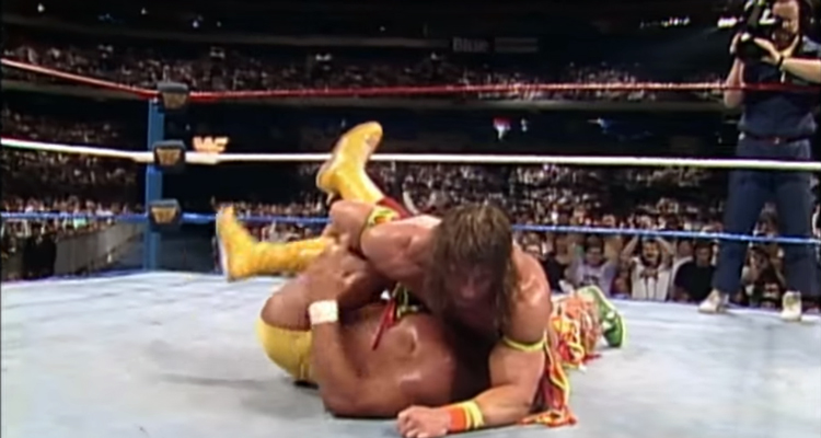 8 - Hulk Hogan VS The Ultimate Warrior : Wrestlemania VI