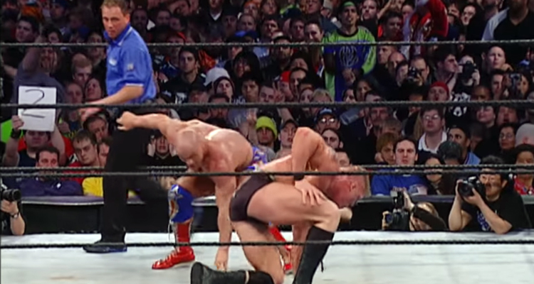 5 - Kurt Angle VS Brock Lesnar : Wrestlemania XIX