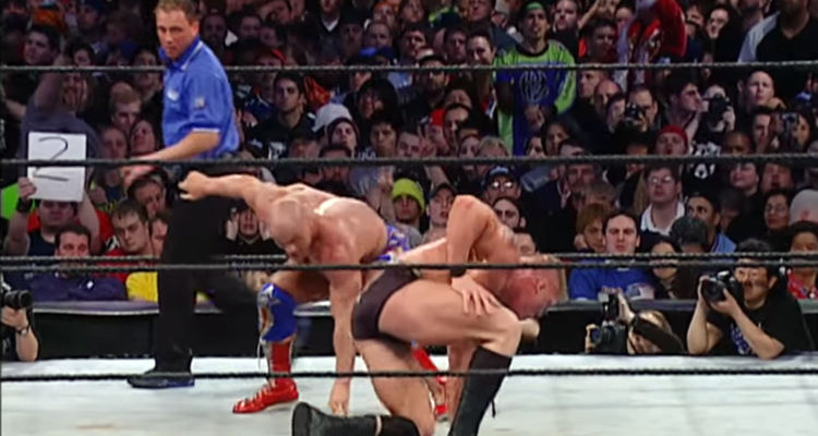 5 - Kurt Angle VS Brock Lesnar : Wrestlemania XIX