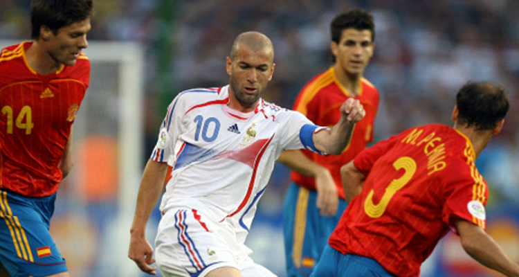 N.5 : France 3-1 Espagne (1/8è finale CDM 2006 - TF1) : 19.6m de téléspectateurs, 67.9% Pda