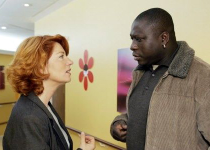 Mouss Diouf dit Adieu à Julie Lescaut