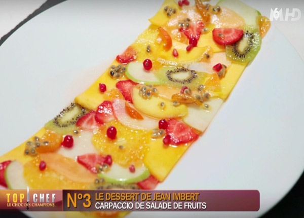 #3 - Le carpaccio de salade de fruits de Jean Imbert