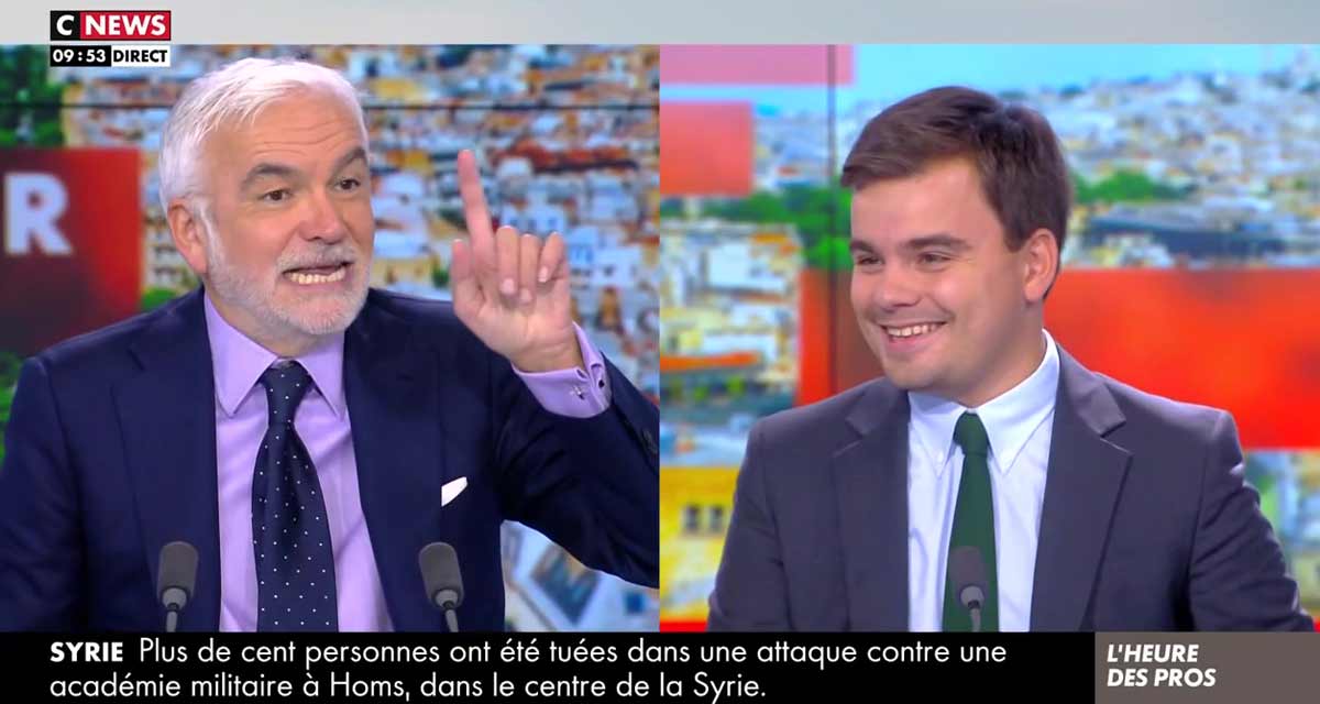 « Vous êtes marié depuis un mois et… » Pascal Praud charge Gauthier Le Bret en direct dans L