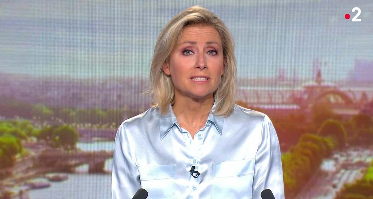 JT 20H : Anne-Sophie Lapix quitte l'antenne, France 2 se réjouit | Toutelatele