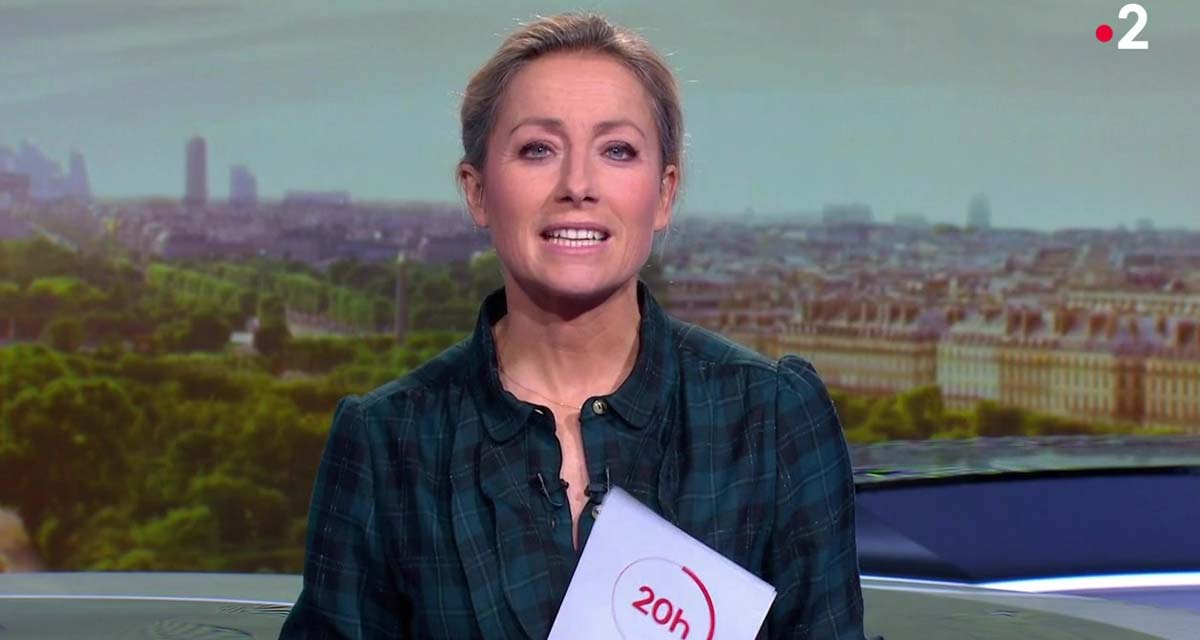 JT 20H : Anne-Sophie Lapix explose en direct, elle se lâche sur France 2