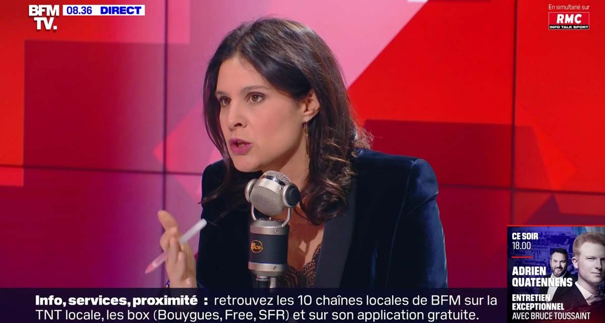 BFMTV Apolline de Malherbe refoulée, sa déception en direct Toutelatele