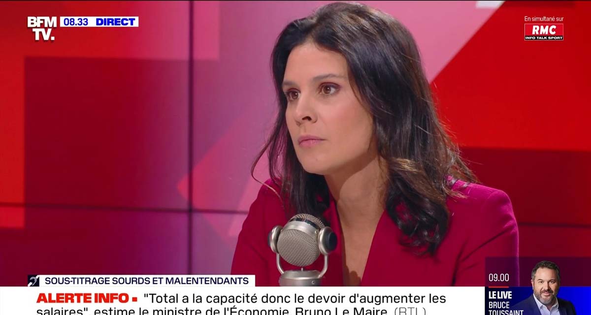 BFMTV Apolline de Malherbe agace un invité en direct, il s’en prend à