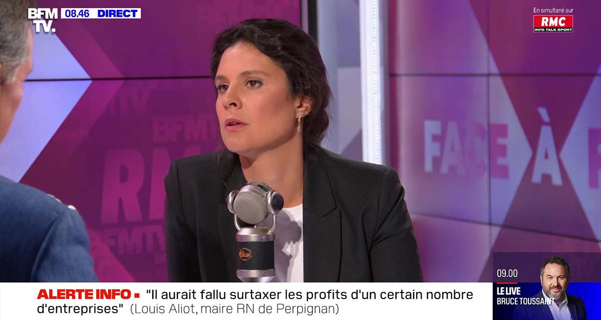 BFMTV Apolline de Malherbe se révolte avant le retour annoncé de Jean