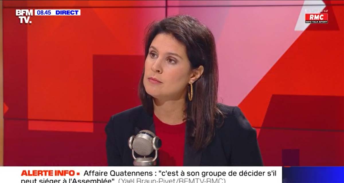 BFMTV Apolline de Malherbe rembarrée en direct par une invitée après