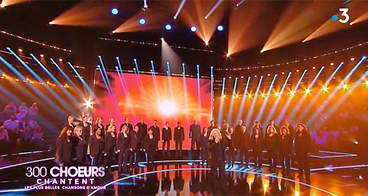 300 choeurs chantent les plus belles chansons de Michel Sardou : M.Pokora, Navii, Emmanuel Moire, Amel Bent, Lenni-Kim... sur France 3