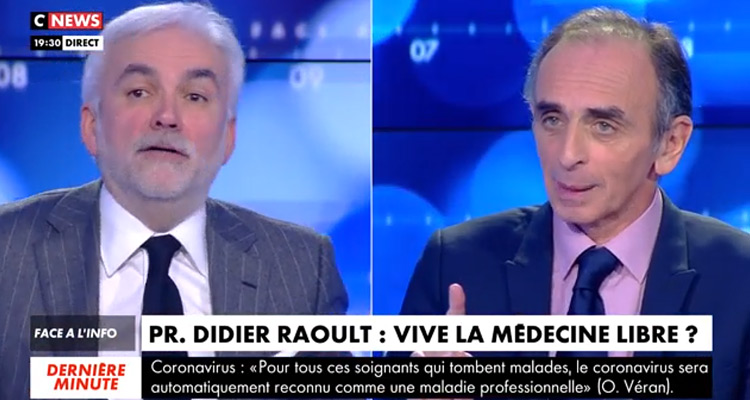Face à l'info : Éric Zemmour face à Pascal Praud, quelle audience pour CNews ?