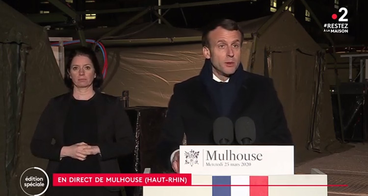 Emmanuel Macron à Mulhouse : quelle audience pour TF1, France 2 et M6 ?