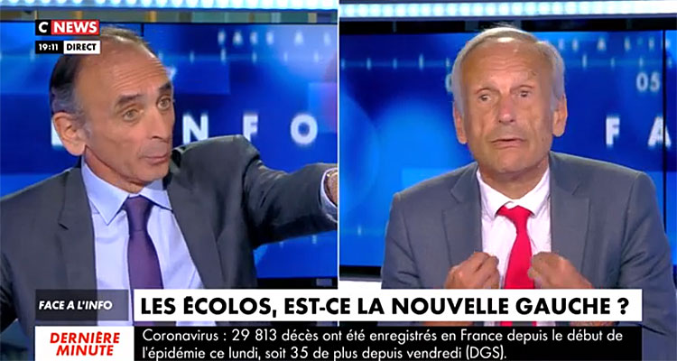 Face à l'info : clap de fin pour Eric Zemmour, Christine Kelly face à la polémique