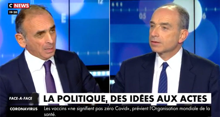 Face à l'info : Eric Zemmour perturbé par un mensonge avant un règlement de comptes, la « zemmourisation des esprits » dénoncée par Jean-François Copé