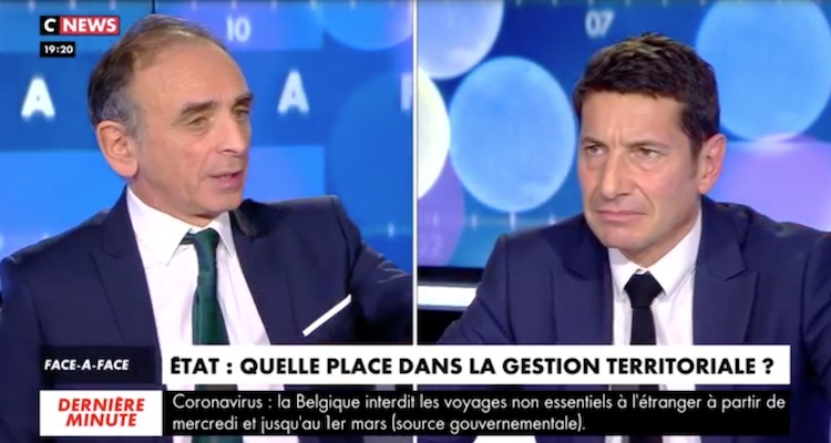 Face à l'info : accusations pour Eric Zemmour, David Lisnard s'oppose, Christine Kelly doublonne