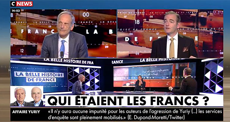 CNews : Christine Kelly prise au piège avec Marc Menant et Franck Ferrand ? 
