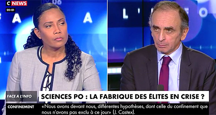 Face à l'info : Eric Zemmour explose, Christine Kelly coupée sur CNews