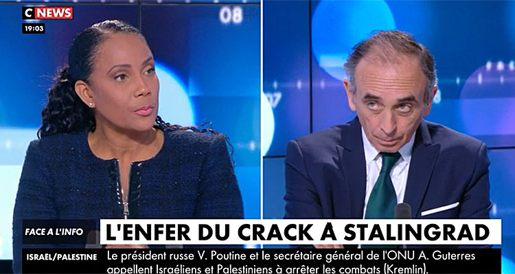 Face à l'info : Eric Zemmour déstabilisé par Céline Pina sur CNews ?