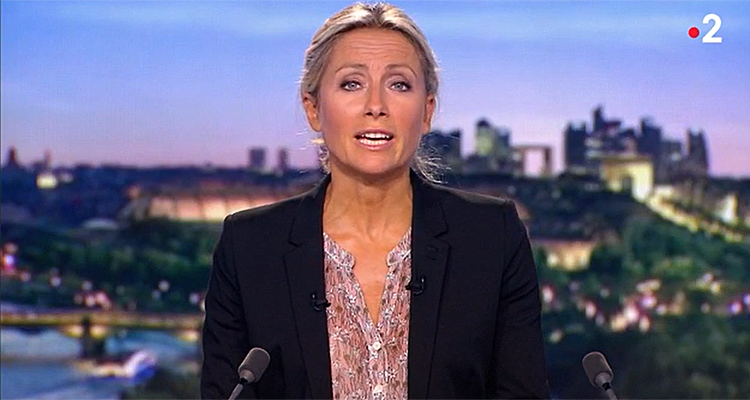 France 2 : le départ d'Anne Sophie Lapix, son discret message d'au revoir