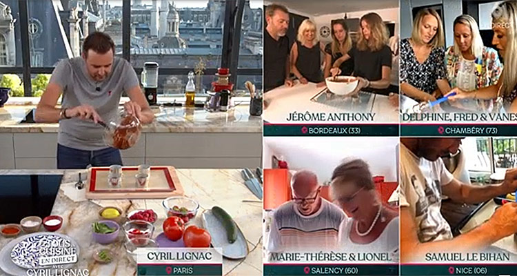 Audiences TV Access (mardi 24 août 2021) : N'oubliez pas les paroles à hauteur de Demain nous appartient, Tous en cuisine sous le million