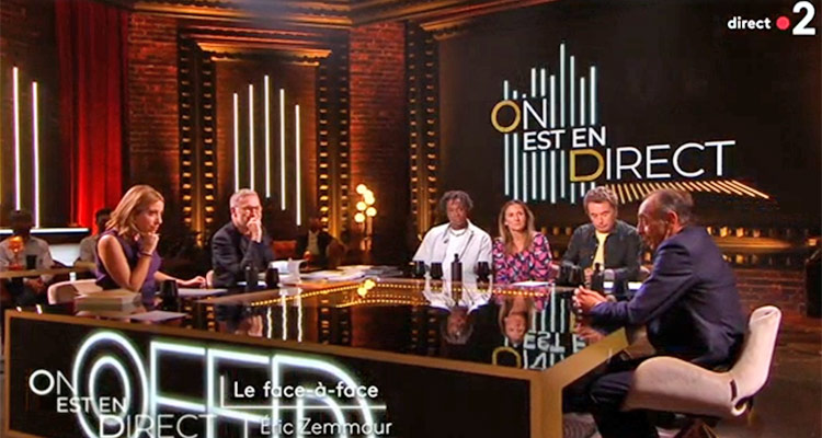 On est en direct : Éric Zemmour piégé par Laurent Ruquier, quelle audience avec Léa Salamé sur France 2 ?