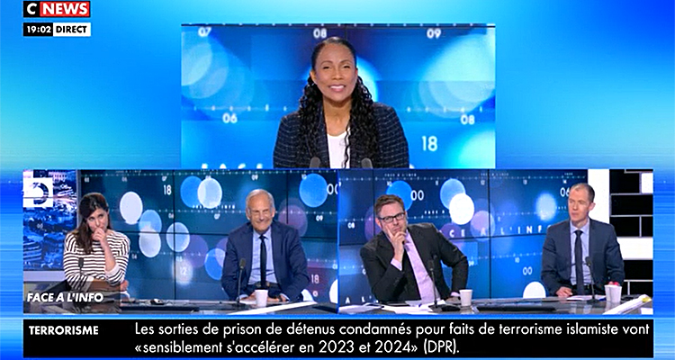 Face à l'info : Christine Kelly accable Yves Calvi, BFMTV pulvérisée par CNews