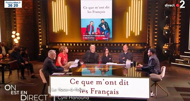 On est en direct : Cyril Hanouna étonne Laurent Ruquier, record d'audience après Eric Zemmour sur France 2