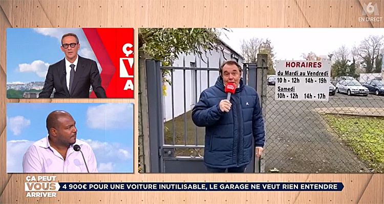 Ca peut vous arriver : Julien Courbet s'écroule, Hervé Pouchol bloqué sur M6