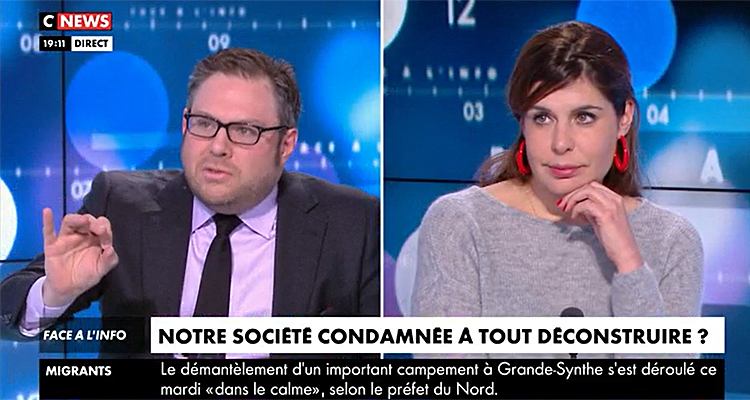 Face à l'info : Mathieu Bock-Côté révèle un fantasme sur CNews, Christine Kelly prise d'un fou rire