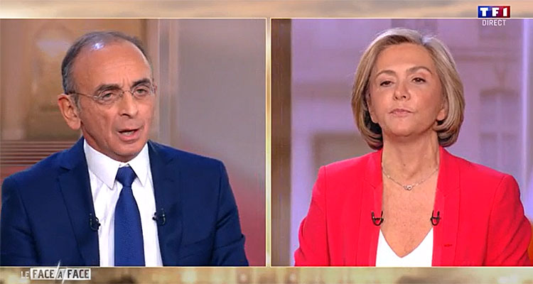Eric Zemmour / Valérie Pécresse : quelle audience pour le face-à-face choc sur TF1 ?