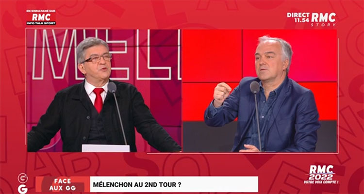 Les grandes gueules : Jean-Luc Mélenchon et sa réplique foudroyante et cruelle, audience explosive pour Marschall et Truchot