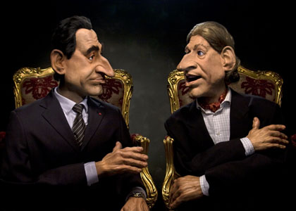 Les Guignols de l'info menacés par Nicolas Sarkozy ?