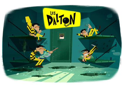 Les Dalton débarquent en version dessin animé 