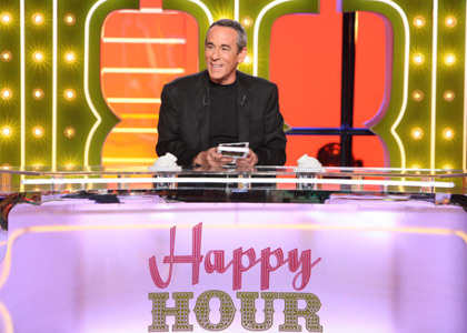 Thierry Ardisson présente son jeu télévisé Happy Hour