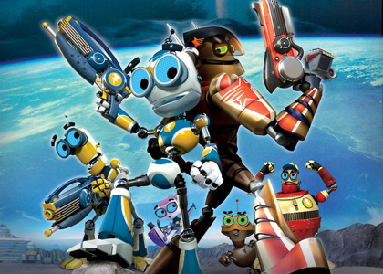 Bip et Boulon, des robots en 3D par le créateur de Toy Story 2 
